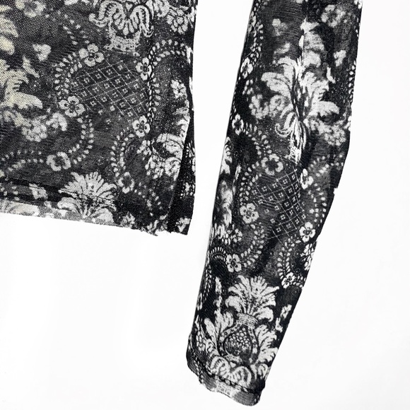 Issey Miyake Patterned Mesh Top - Picture 4 of 5